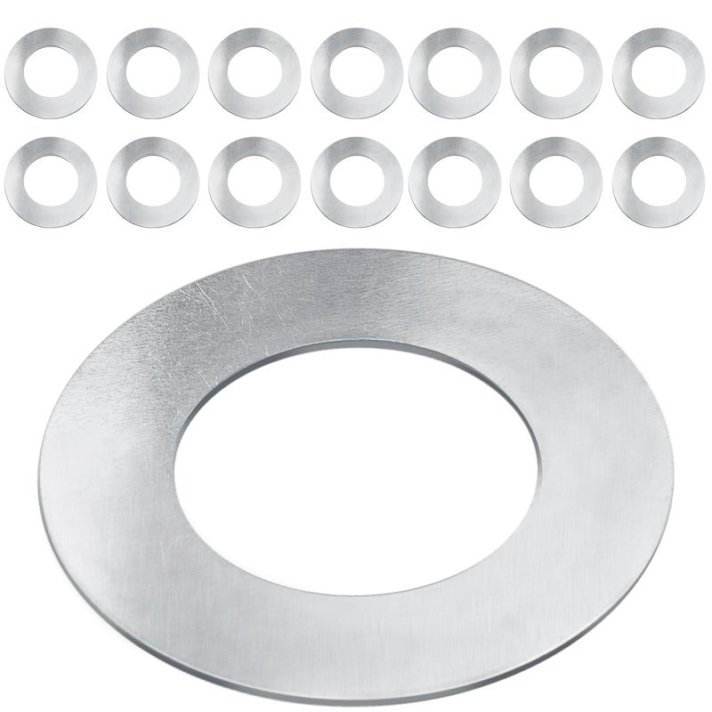 Magluv 15 Pcs Alternator/Gen Pulley Shim Kit Compatible with Volkswagen Type 1 Bug (1949-1979), Karmann GHIA (1956-1974), Type 2 Bus (1952-1971), for Adjusting Pulley and Fan on Alternators/Generators - Image 1